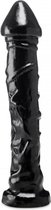 XXLTOYS - Kennedy - Mega Dildo - Inbrenglengte 43 X 10 cm - Black - Uniek Design Realistische Dildo – Stevige Dildo – voor Diehards only - Made in Europe