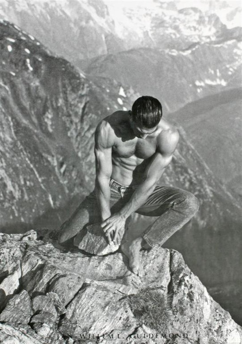 Catch Projecten Poster - Atlas - J.W.L Gulemond - Zwart/Wit - Fotografie - Jaren 80