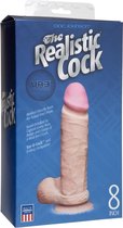 The Realistic Cock - UR3 - 8 Inch - White - Realistic Dildos