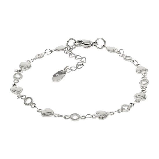 Kalli Armband Hartjes Zilver | 2548