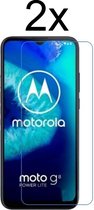 Motorola G8 Power Lite Screenprotector - Beschermglas Motorola G8 Power Lite Screen Protector Glas - 2 stuks