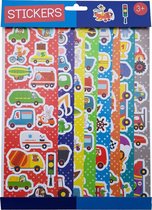 Stickervellen 8 vellen "Verkeer"
