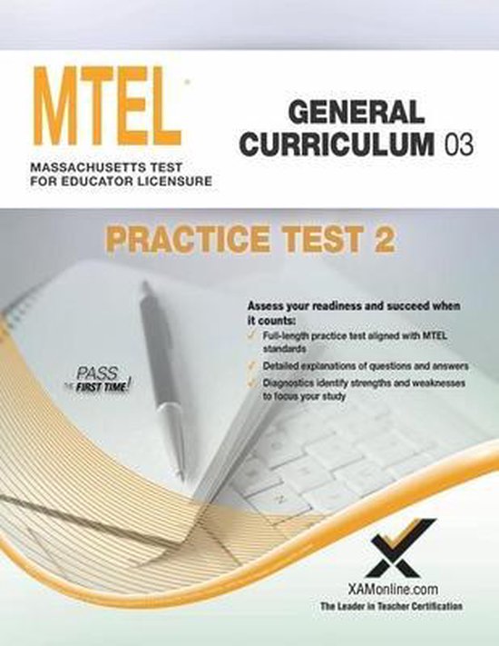 MTEL General Curriculum Practice Test 2 (03) - cover