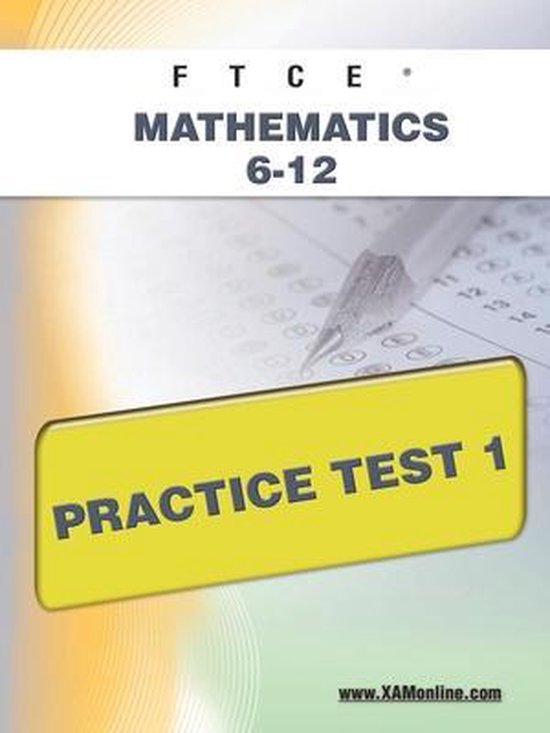FTCE Mathematics 6-12 Practice Test 1 - cover