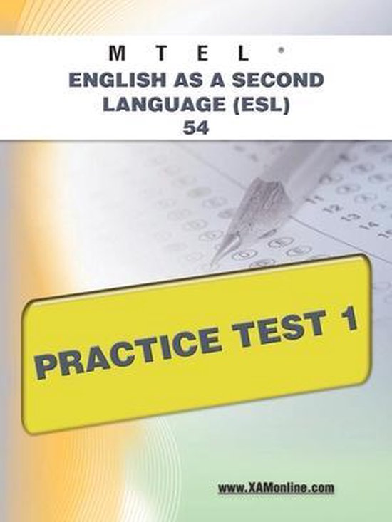 MTEL English As a Second Language (ESL) 54 Practice Test 1 - cover