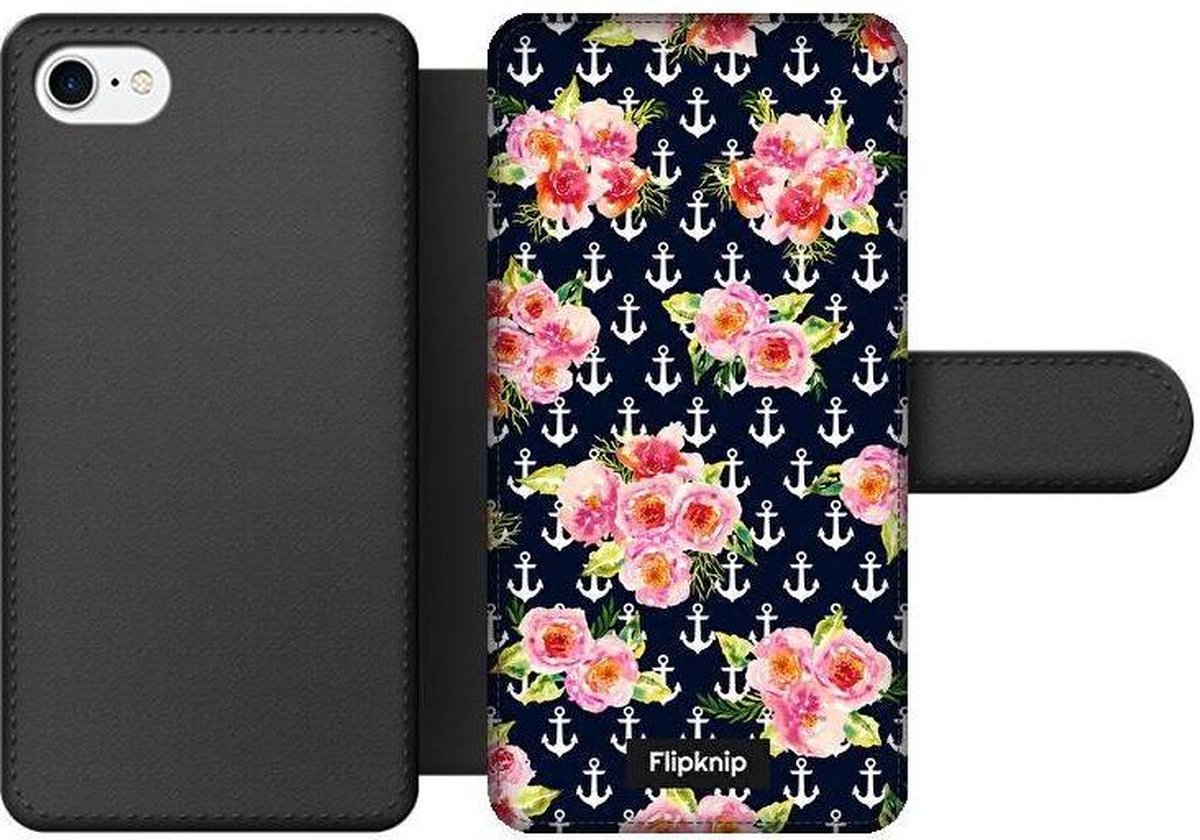 Wallet case - geschikt voor iPhone 8 - Floral N°6