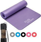 Koalas - Yogamat - Fitness Mat Paars - Anti Slip Yoga Mat - Extra Dik 1cm - Draagtas & E-Book