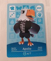 Amiibo animal crossing new horizons origineel Eu Apollo 297 kaart