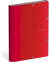 Quattro Colori - Sorteermap A4 - 12 onderverdelingen - Rood