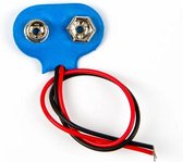 OTRONIC® 9V batterij clip aansluiting blauw
