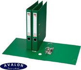 Ordner 50 mm Glad Karton, polypropyleen 2 ringen A4 Groen