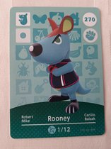 Amiibo animal crossing new horizons origineel Eu Rooney 270 kaart