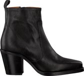 VIA VAI Anika Bizz Enkellaarsjes - Enkelboots - Dames - Zwart - Maat 38