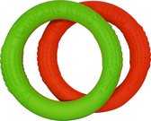 Viervoetjes - Ringen 2-Pack - 19 CM - Waterspeelgoed - Drijvend - Oranje & Groen