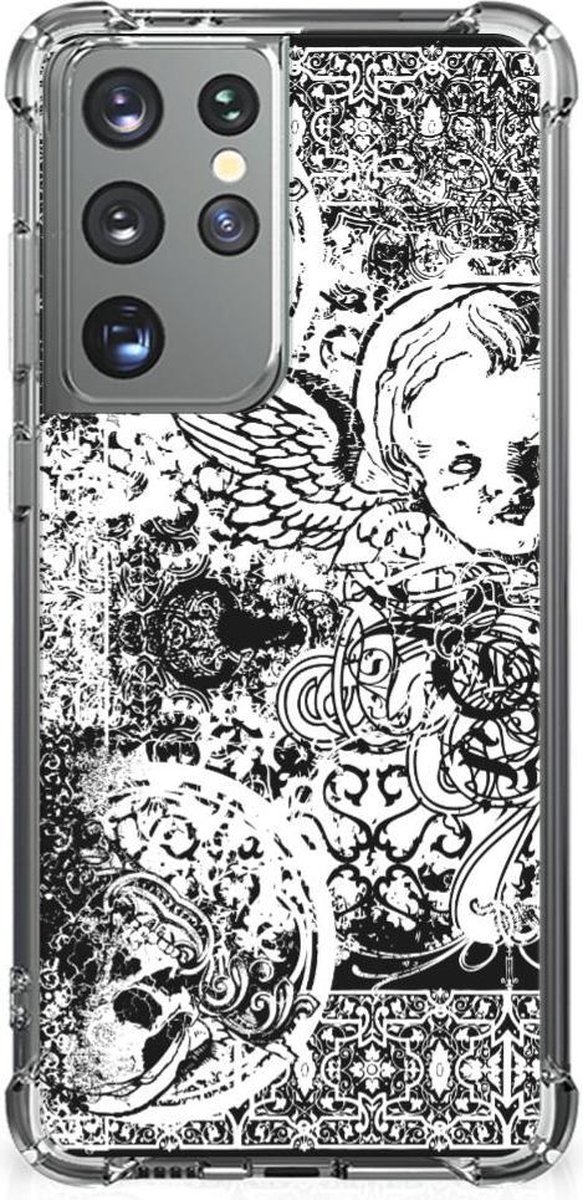 Extreme Case Samsung Galaxy S21 Ultra Skulls Angel