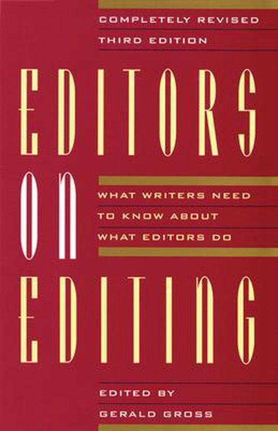 Editors on Editing - cover