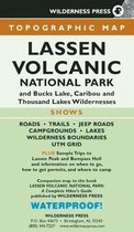 MAP Lassen Volcanic National Park