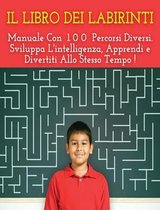 IL LIBRO DEI LABIRINTI - Manuale Con 100 Percorsi Diversi ! Sviluppa L'intelligenza, Apprendi e Divertiti Allo Stesso Tempo. Libro Per Bambini (Rigid Cover Version, Italian Language Edition)