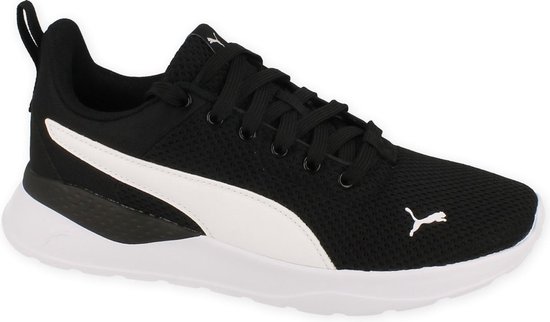 PUMA Enzo 2 Glow sportschoenen, Zwart/Blauw, Maat 38,5 | - Schoenen.nl