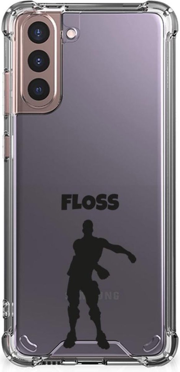 Samsung Galaxy S21 Plus Stevig Bumper Hoesje Floss
