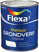 Flexa Grondverf - Metaal - Wit - 750 ml
