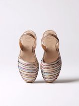 Toni Pons Mao Dames sandalen - Multi color gestreept - Maat 40