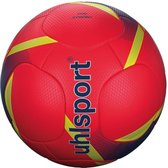 Uhlsport Pro Synergy Voetbal Fluor Rood-Marine-Fluor Geel
