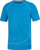 Jako T-Shirt Active Basics JAKO Blauw Gemeleerd Maat 2XL