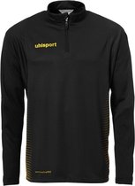 Uhlsport Score 1/4 Zip Top Kind Zwart-Fluo Geel Maat 164