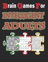 Brain games for intelligent adults: puzzle books for adults, Word search, Sudoku, and Killer Sudoku 8,5"x11"