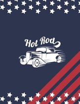 Hot Rod: American Cars Coloring Book