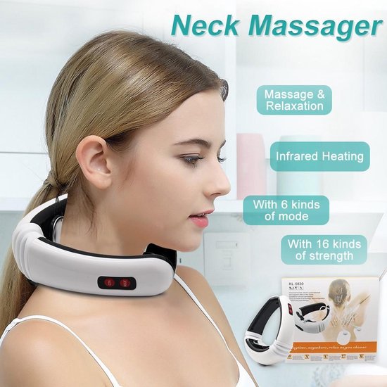 Appareil de Massage pour le cou et le dos - infrarouge | bol