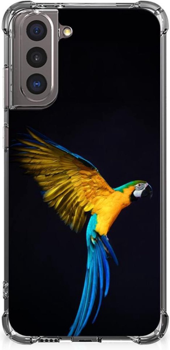Samsung Galaxy S21 Case Anti-shock Papegaai