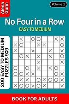 No Four in a Row puzzle book for Adults