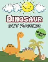 dinosaur dot marker coloring book