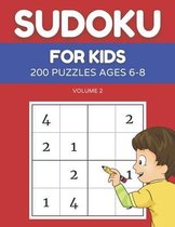 Sudoku For Kids 200 Puzzles Ages 6-8 Volume 2