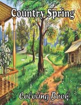 Country Spring Coloring Book