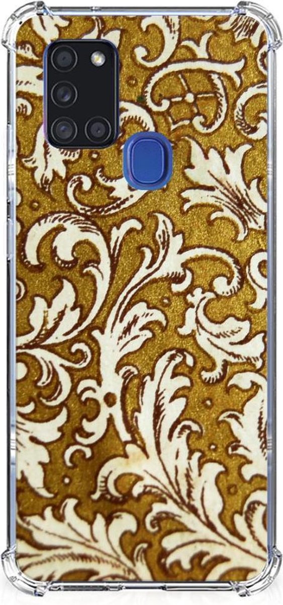 Anti Shock Case Samsung Galaxy A21s Barok Goud