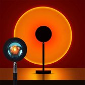 Jokenz Sunset lamp - Projectorlamp - Zonsondergang -  Sunset projection lamp - Sfeerverlichting - TikTok lamp