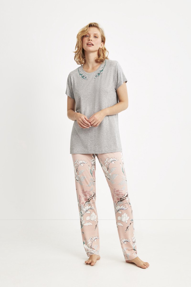 Catherine's - Dames Pyjama Set, Korte Mouwen - XL