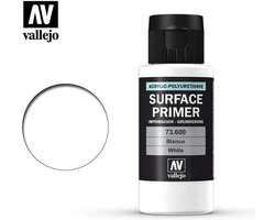 Vallejo Hobbyverf Acrylverf - 73600 White - Primer - Acryl (60 ml) Verf flesje - 60 ml