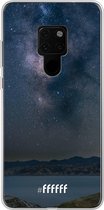 Huawei Mate 20 Hoesje Transparant TPU Case - Landscape Milky Way #ffffff