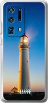 Huawei P40 Pro+ Hoesje Transparant TPU Case - Lighthouse #ffffff