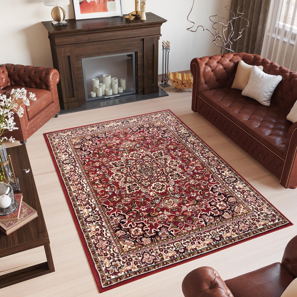 Tapiso Laila Vloerkleed Oosters Oriental Woonkamer Tapijt Maat- 200x300