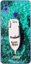 Honor Note 10 Hoesje Transparant TPU Case - Yacht Life #ffffff