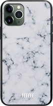 iPhone 11 Pro Hoesje TPU Case - Classic Marble #ffffff