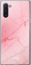 Samsung Galaxy Note 10 Hoesje Transparant TPU Case - Coral Marble #ffffff