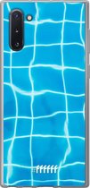 Samsung Galaxy Note 10 Hoesje Transparant TPU Case - Blue Pool #ffffff