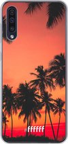 Samsung Galaxy A50s Hoesje Transparant TPU Case - Coconut Nightfall #ffffff