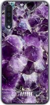 Samsung Galaxy A50s Hoesje Transparant TPU Case - Purple Geode #ffffff